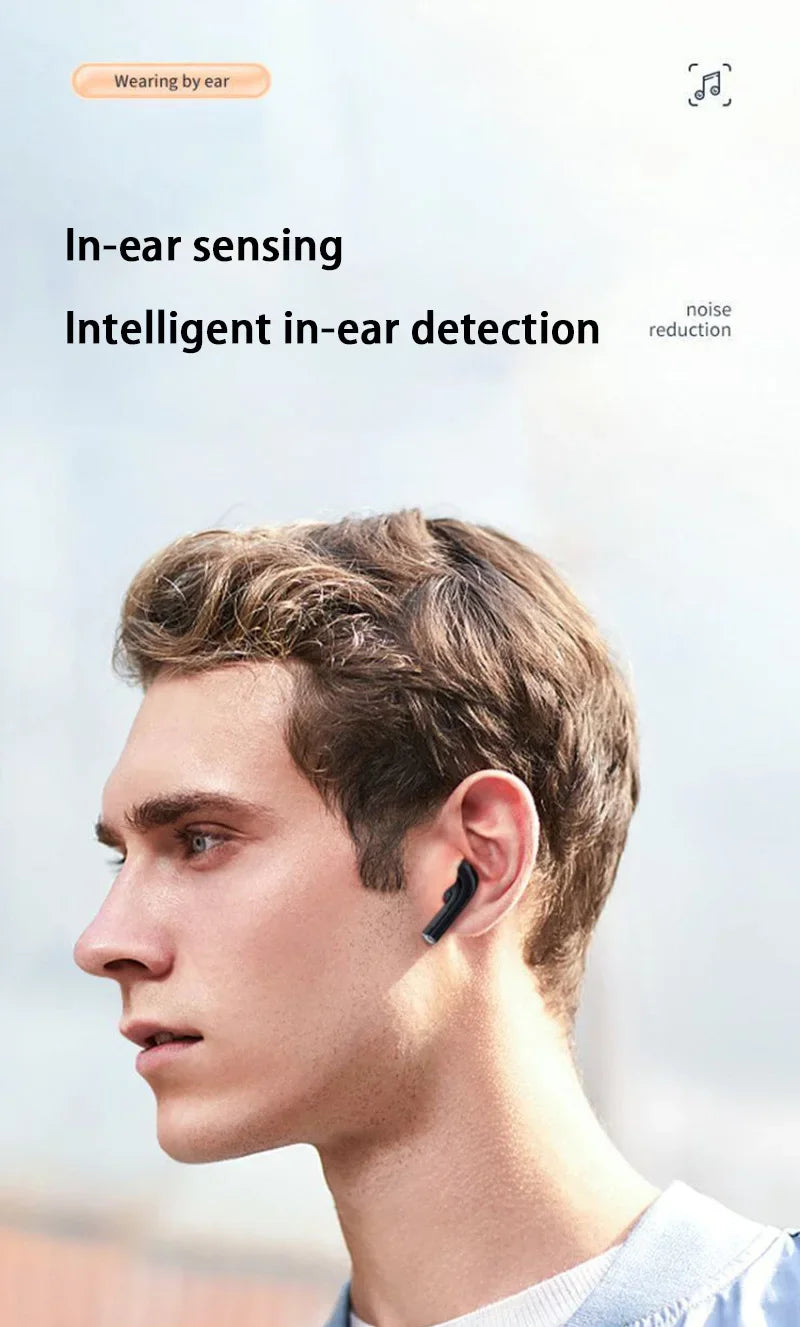 Bluetooth Headset 2025 New Smart Wireless Noise Cancelling High Quality In-Ear