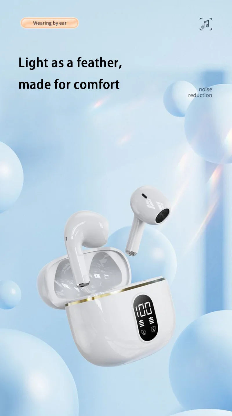 Bluetooth Headset 2025 New Smart Wireless Noise Cancelling High Quality In-Ear
