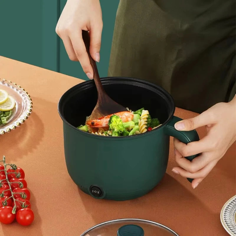 Capacity Mini Home Cooking Pot Multifunctional Rice Cooker Non Stick Pan Safety Material Potable Stockpot Utility Electrice