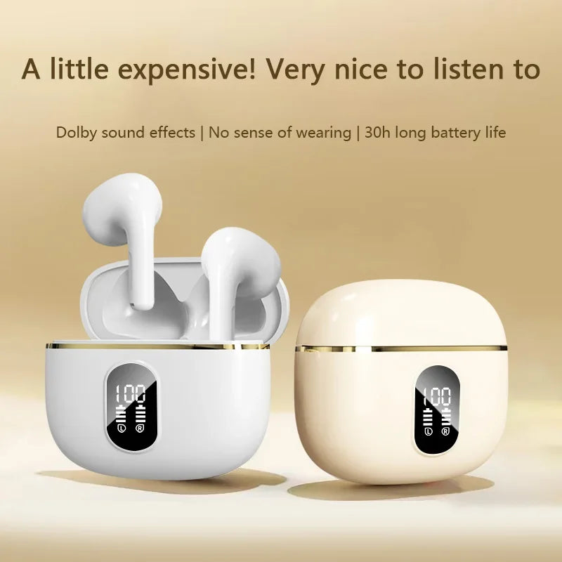 Bluetooth Headset 2025 New Smart Wireless Noise Cancelling High Quality In-Ear