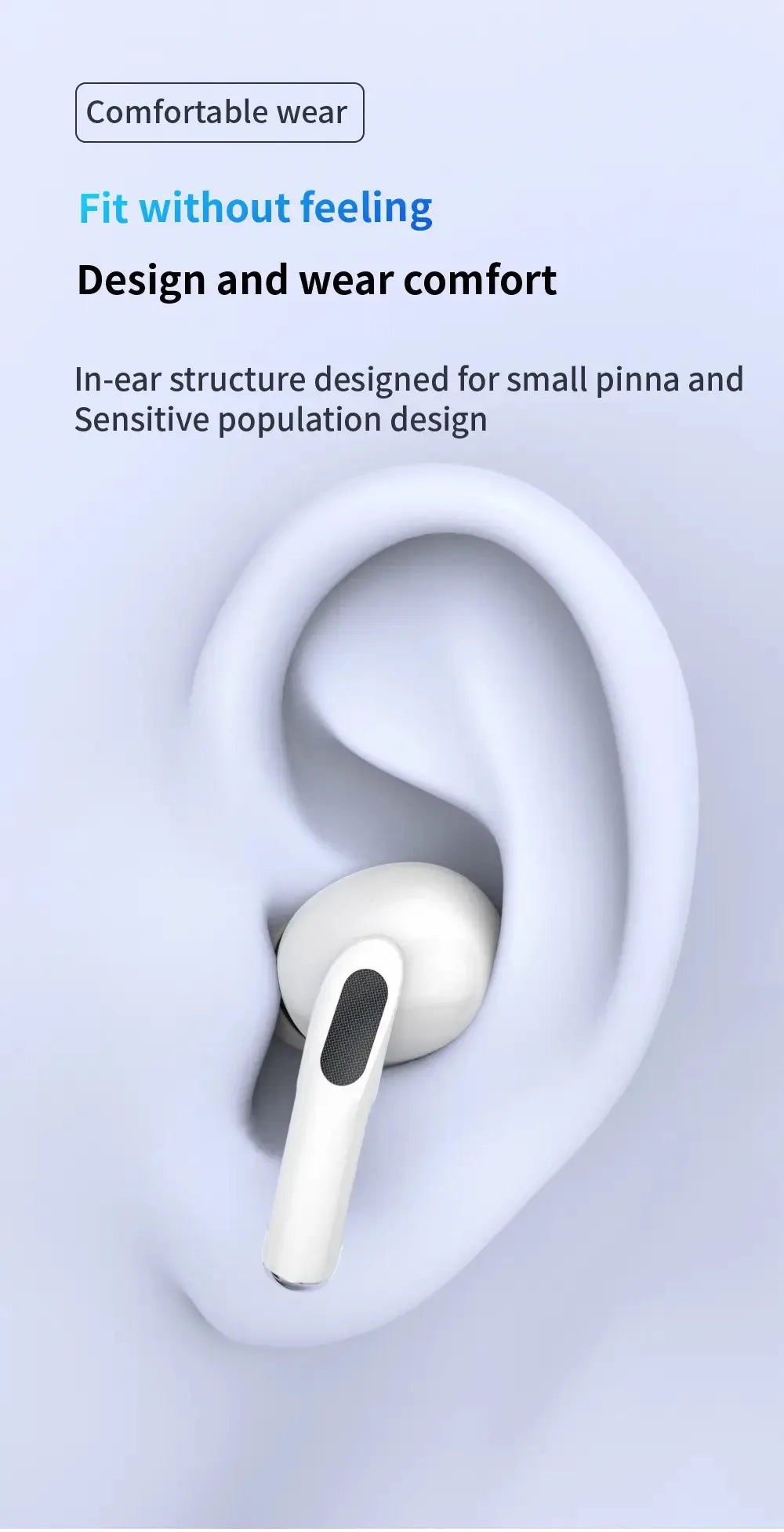 Original Air Pro TWS Wireless Bluetooth Earphones Headphones In Ear Earbuds Sports Noise Cancelling Headset for IPhone Android