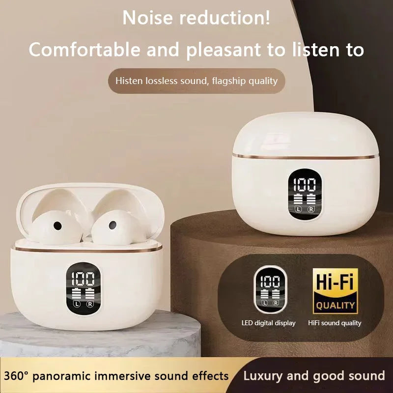 Bluetooth Headset 2025 New Smart Wireless Noise Cancelling High Quality In-Ear